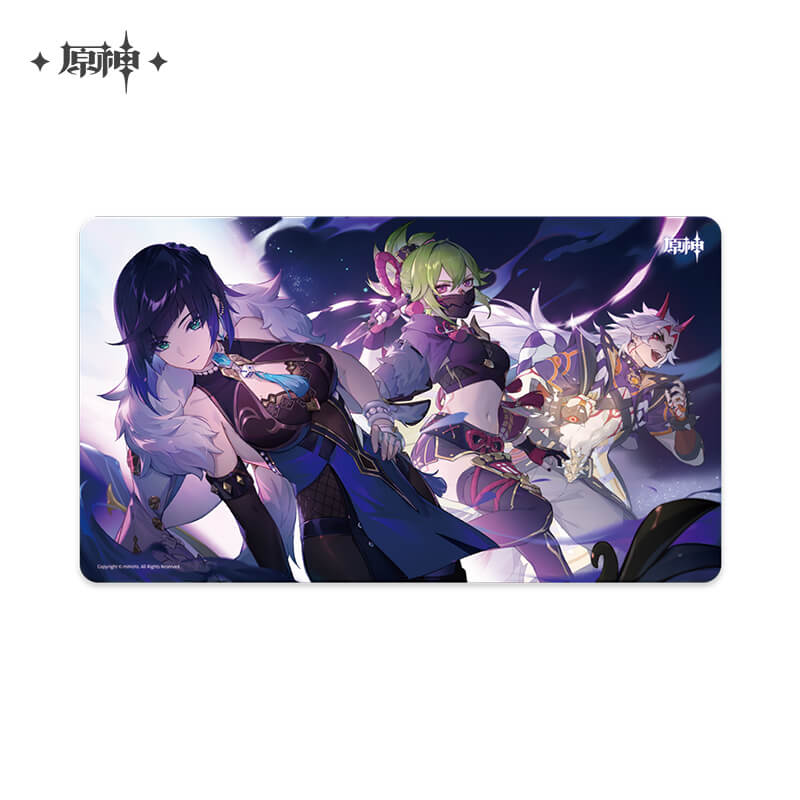 Genshin Theme Series Mouse Pad Shikishi Badge Pendant