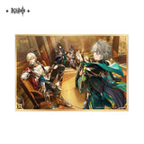 Genshin Theme Series Mouse Pad Shikishi Badge Pendant