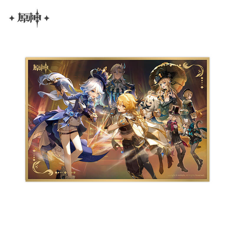 Genshin Theme Series Mouse Pad Shikishi Badge Pendant