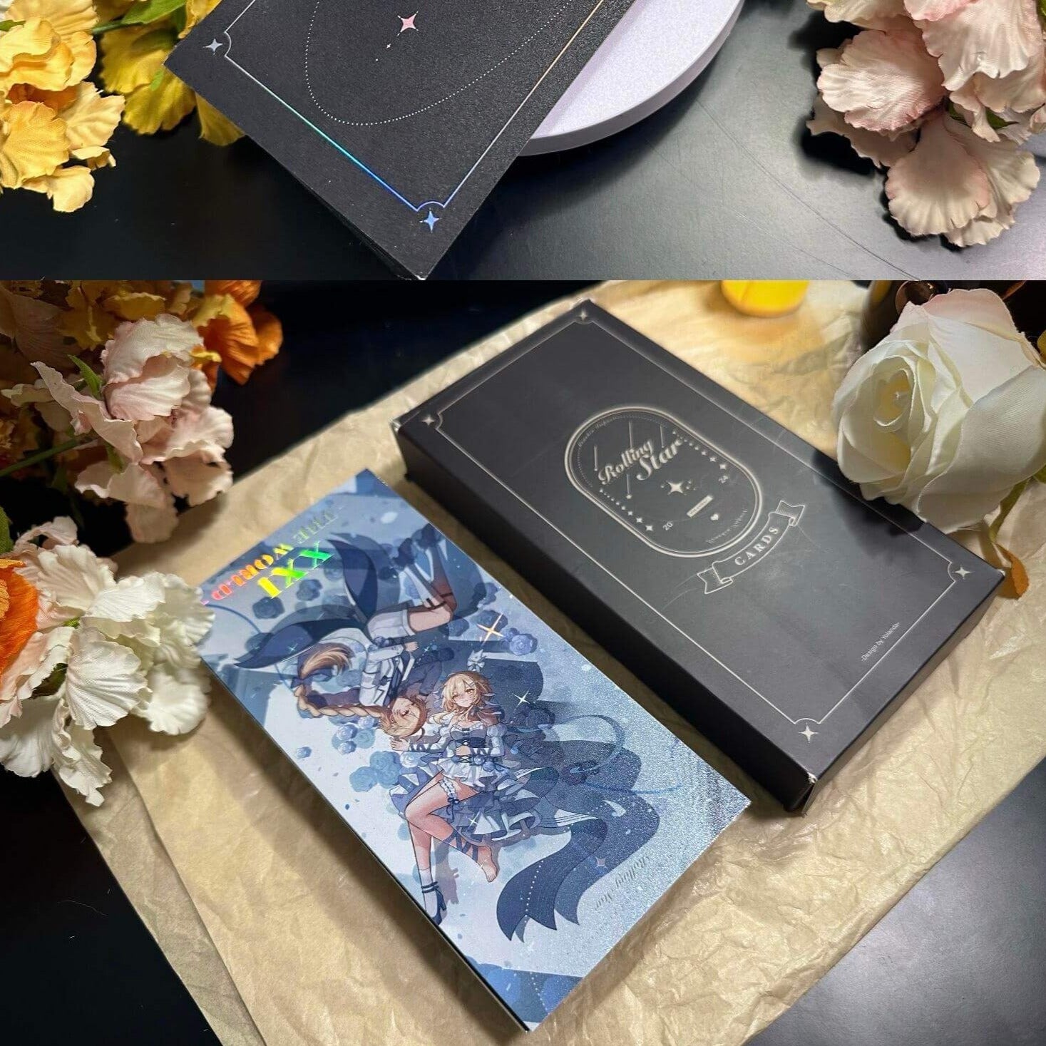 Genshin Rolling Star Tarot Cards Postcards – CQL Derivs