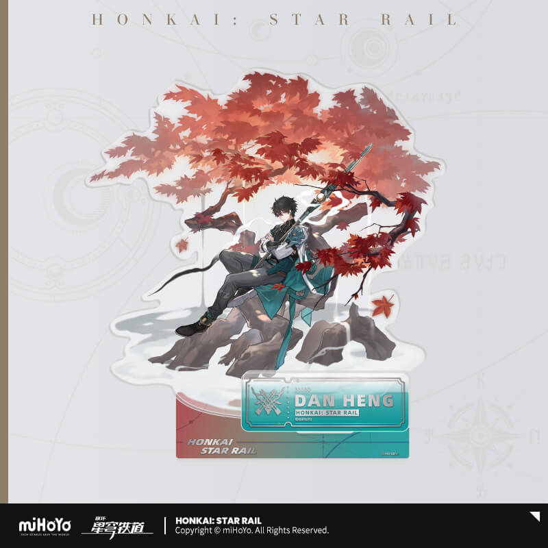 HonkaiStarRail MiHoYo Character Pendant Standee Badge