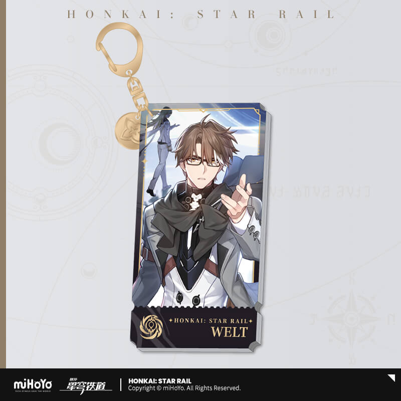 HonkaiStarRail MiHoYo Character Pendant Standee Badge