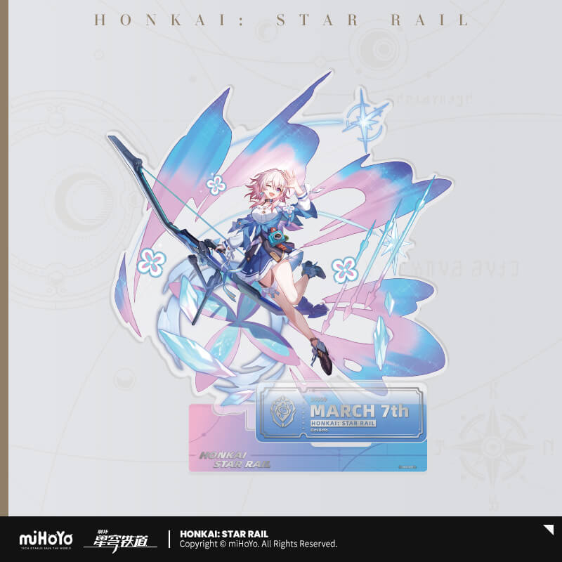 HonkaiStarRail MiHoYo Character Pendant Standee Badge