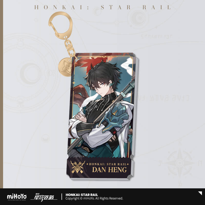 HonkaiStarRail MiHoYo Character Pendant Standee Badge