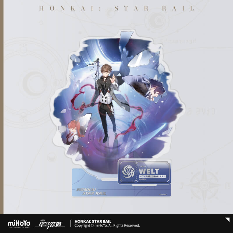 HonkaiStarRail MiHoYo Character Pendant Standee Badge