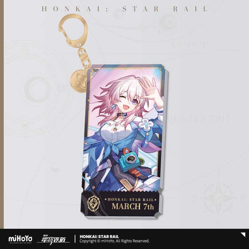 HonkaiStarRail MiHoYo Character Pendant Standee Badge