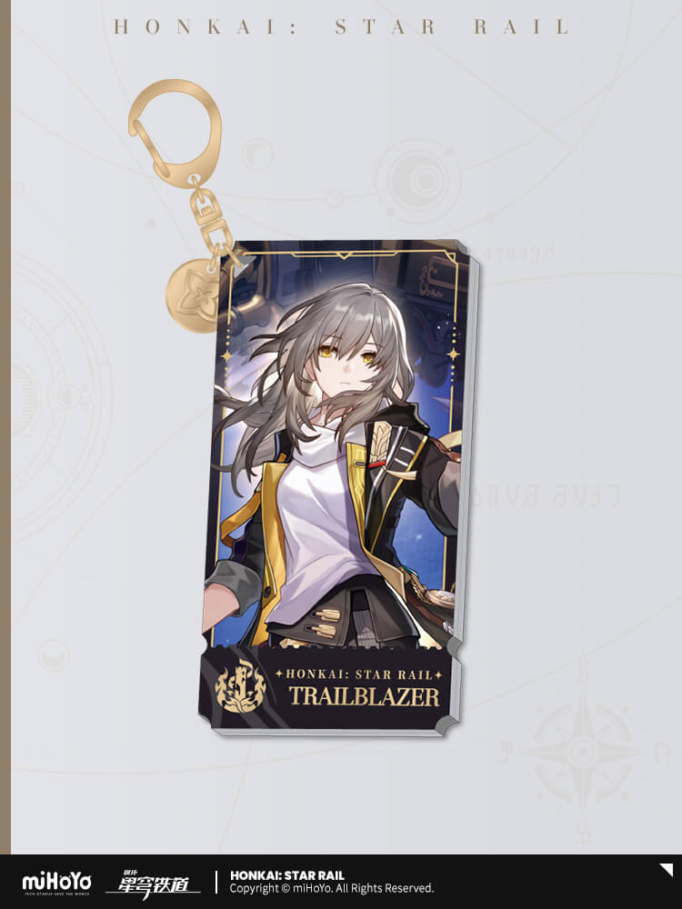 HonkaiStarRail MiHoYo Character Pendant Standee Badge