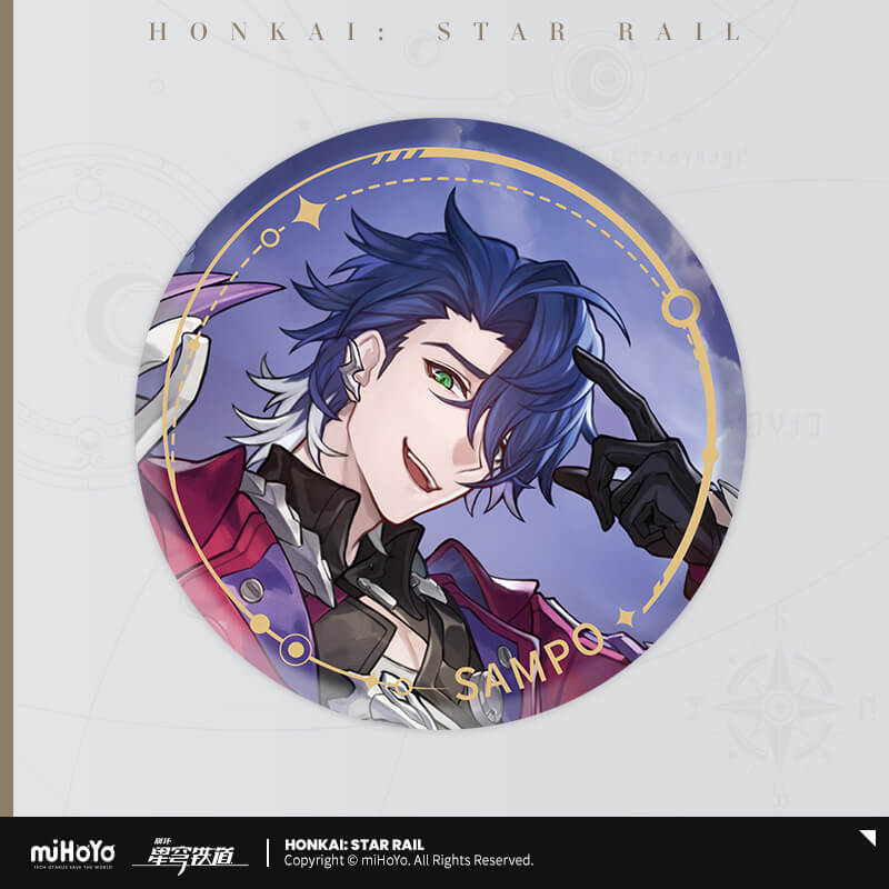 HonkaiStarRail MiHoYo Character Pendant Standee Badge
