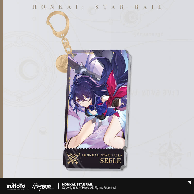 HonkaiStarRail MiHoYo Character Pendant Standee Badge