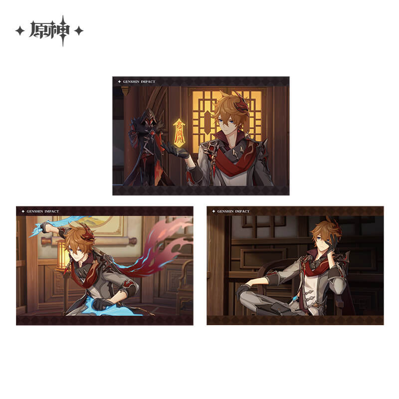 Genshin Character PV Series Badge Pendant Album