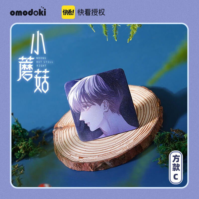 Little Mushroom Omodoki Badge Lenticular Cards Quicksand Standee Plushie Puppets