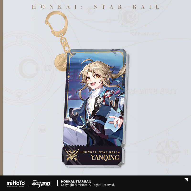 HonkaiStarRail MiHoYo Character Pendant Standee Badge