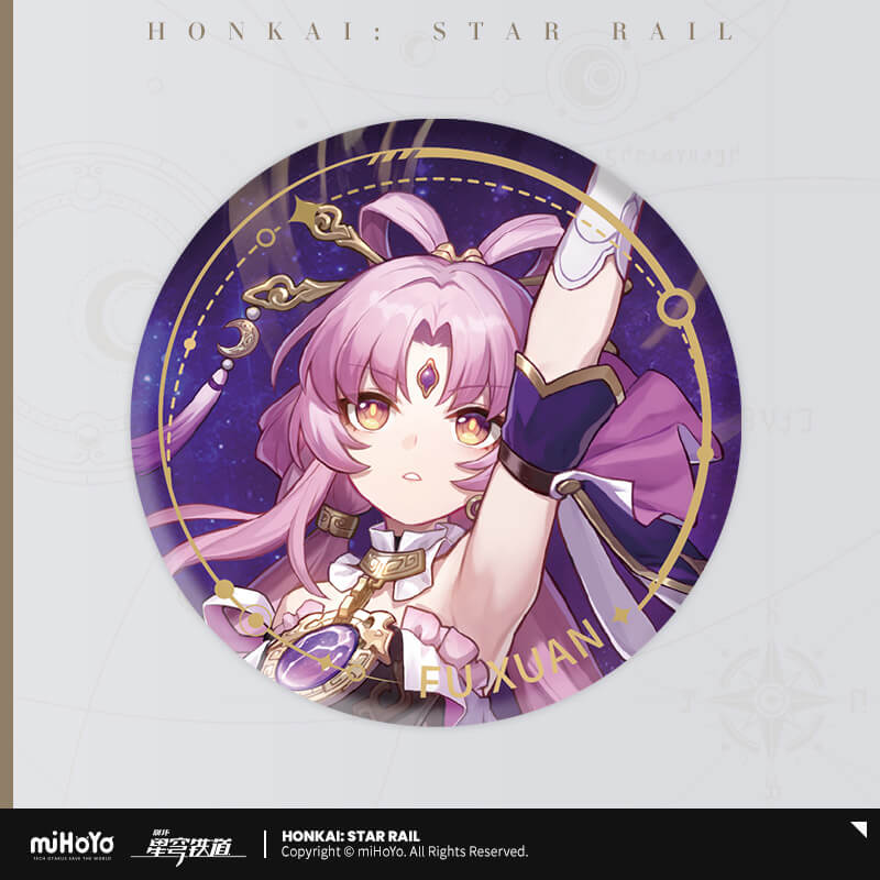 HonkaiStarRail MiHoYo Character Pendant Standee Badge