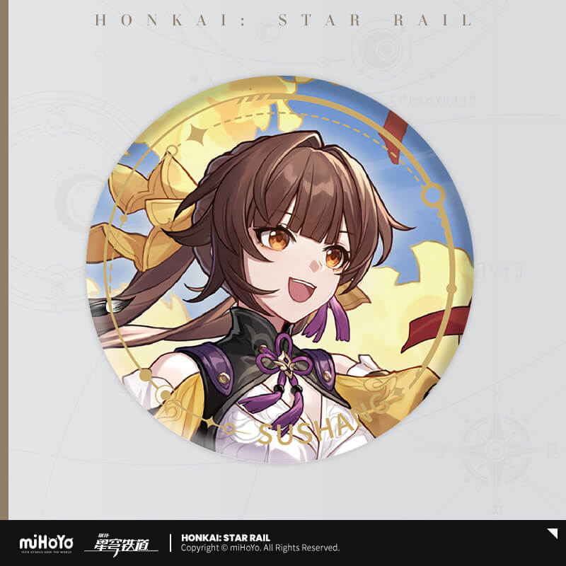 HonkaiStarRail MiHoYo Character Pendant Standee Badge