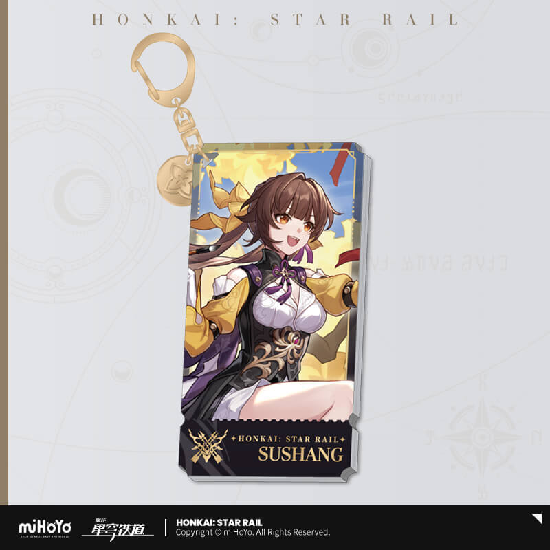 HonkaiStarRail MiHoYo Character Pendant Standee Badge