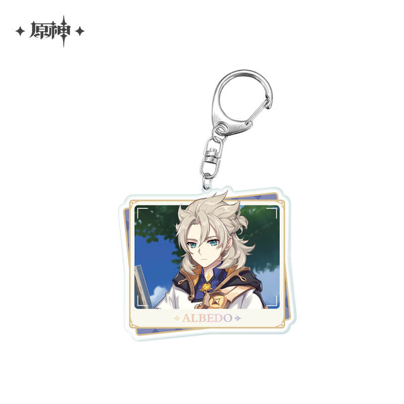 Genshin Character PV Series Badge Pendant Album