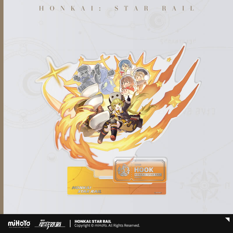 HonkaiStarRail MiHoYo Character Pendant Standee Badge