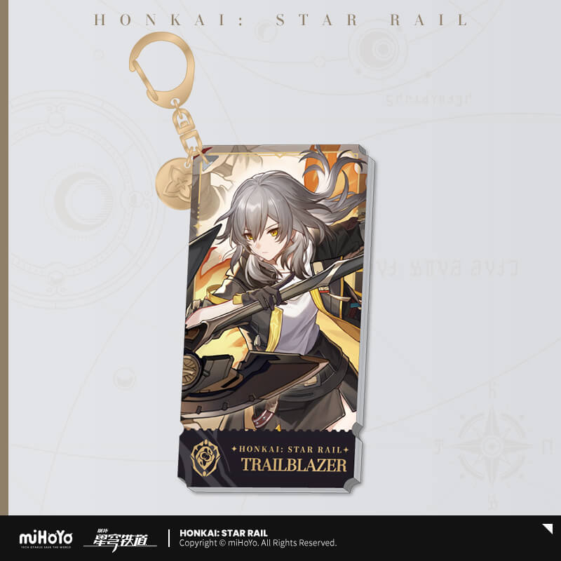 HonkaiStarRail MiHoYo Character Pendant Standee Badge