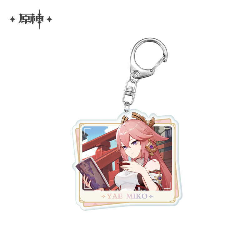 Genshin Character PV Series Badge Pendant Album