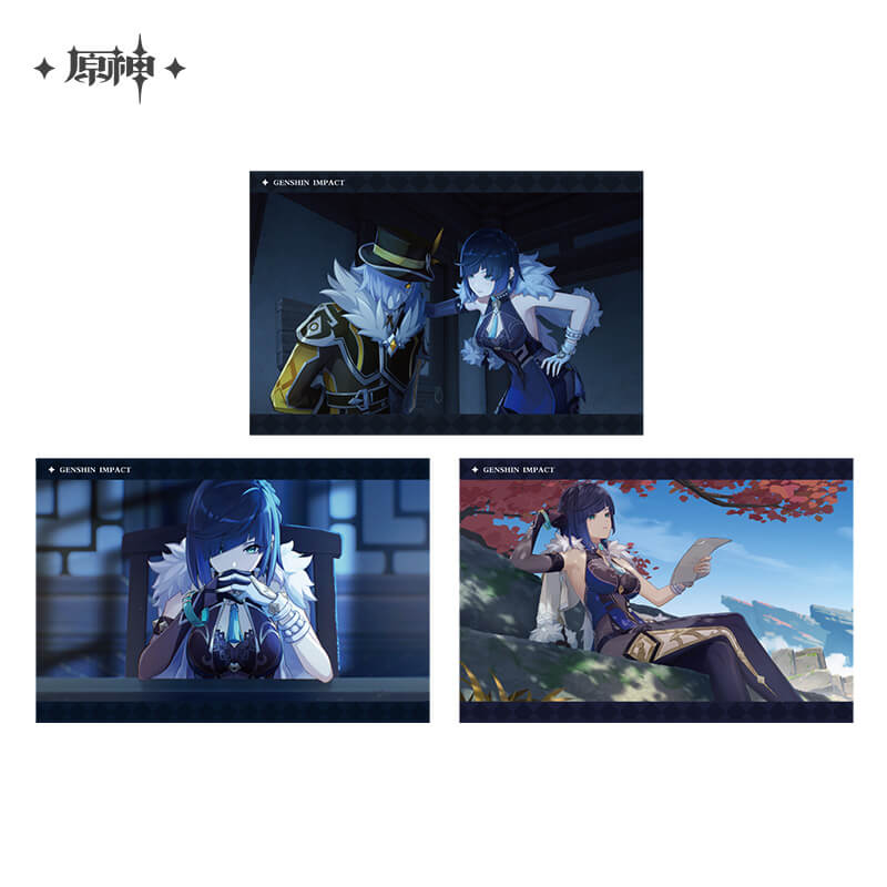 Genshin Character PV Series Badge Pendant Album
