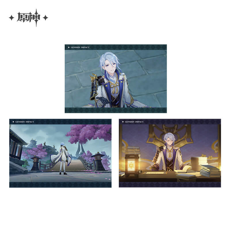 Genshin Character PV Series Badge Pendant Album