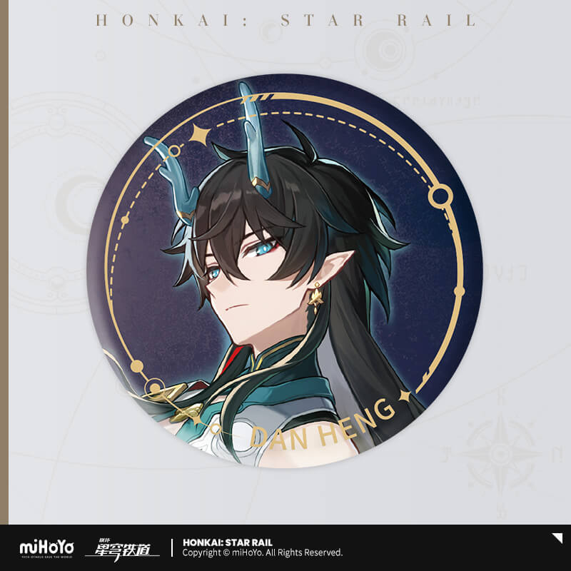 HonkaiStarRail MiHoYo Character Pendant Standee Badge