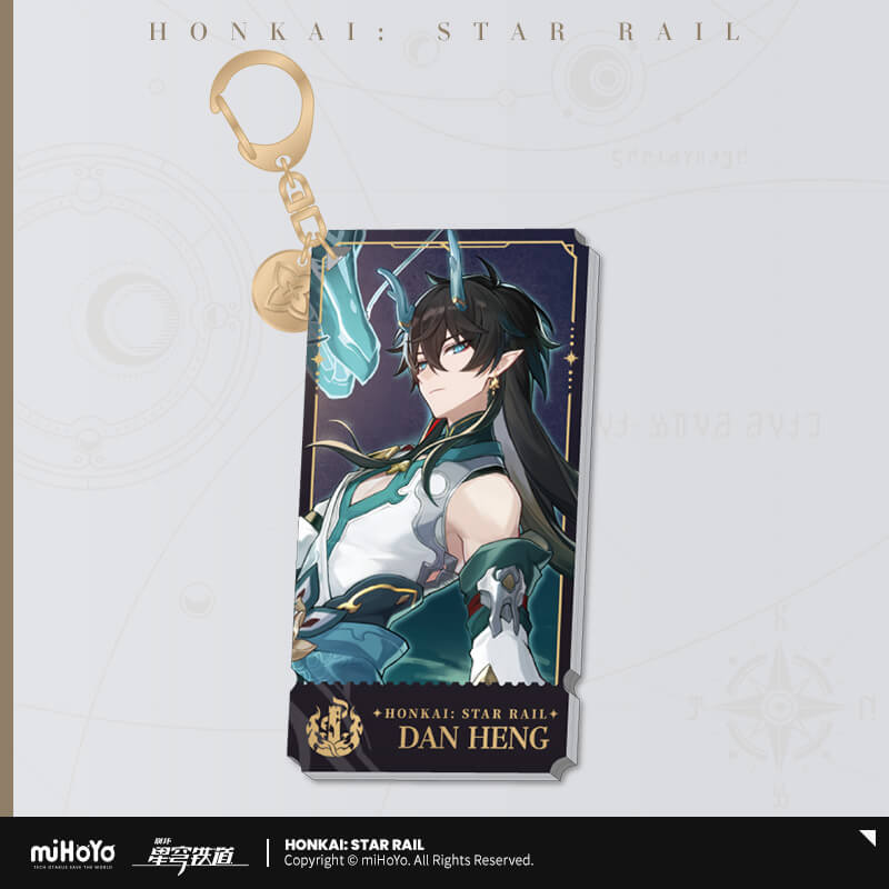 HonkaiStarRail MiHoYo Character Pendant Standee Badge
