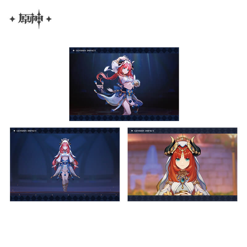 Genshin Character PV Series Badge Pendant Album