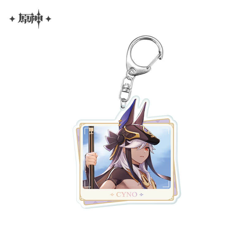 Genshin Character PV Series Badge Pendant Album