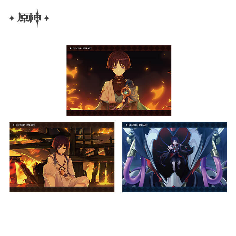 Genshin Character PV Series Badge Pendant Album