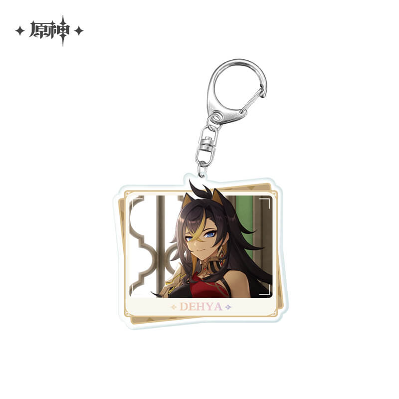 Genshin Character PV Series Badge Pendant Album