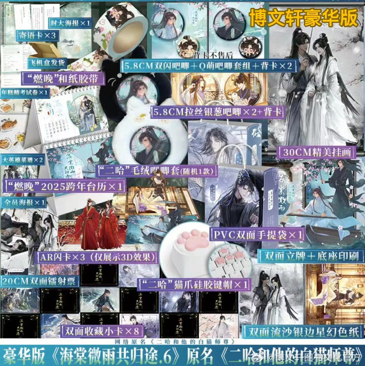 Erha Physical Book Vol 6 Begonia Rain Return Together