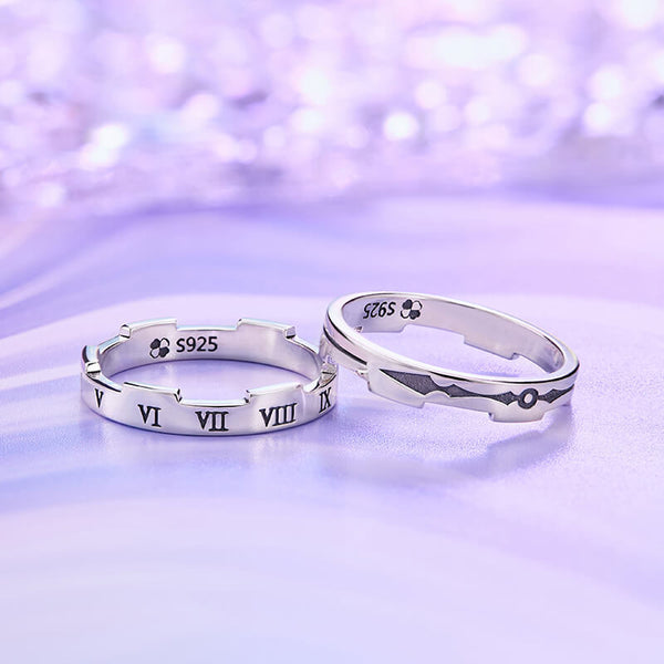 2pcs 5% off】Link Click XYS 925 Silver Rings – CQL Derivs