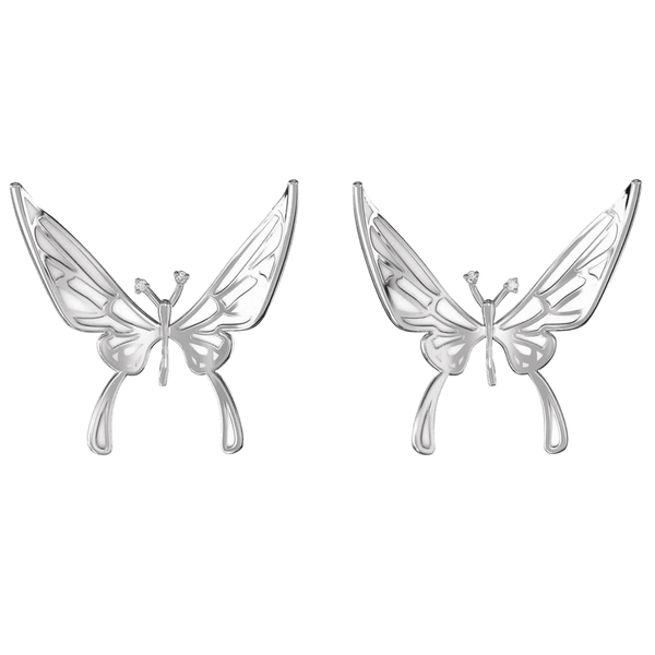 【2pcs 5% off】TGCF Maison Silver Butterfly Jewelry