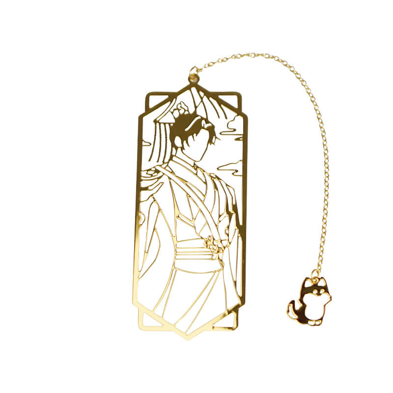 Erha Omodoki Sketch Metal Bookmark