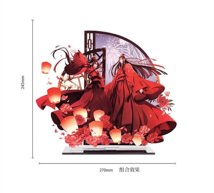 MDZS KAZE WangXian Acrylic Red Stand