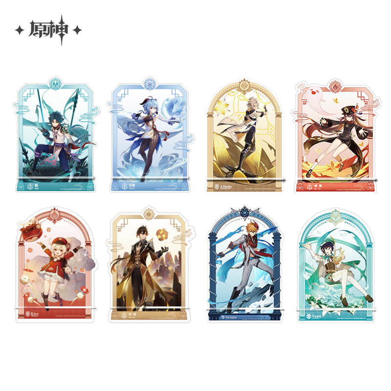 【2pcs 10% off】Genshin Acrylic Stand Phone Holder