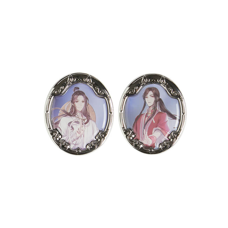 【2pcs 10% off】TGCF Metal Badge Pendant