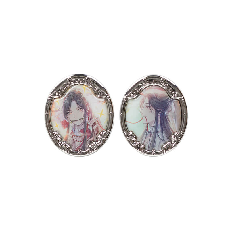 【2pcs 10% off】TGCF Metal Badge Pendant