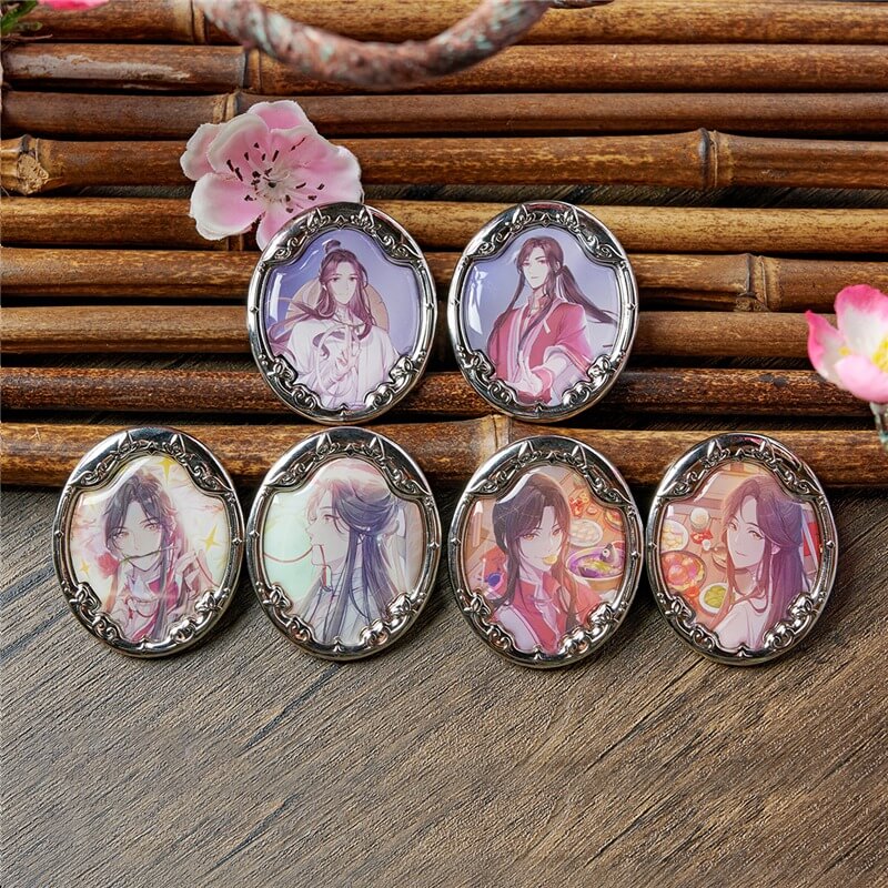 【2pcs 10% off】TGCF Metal Badge Pendant