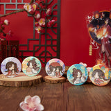 TGCF Tinplate Badge XieLian HuaCheng Butterfly