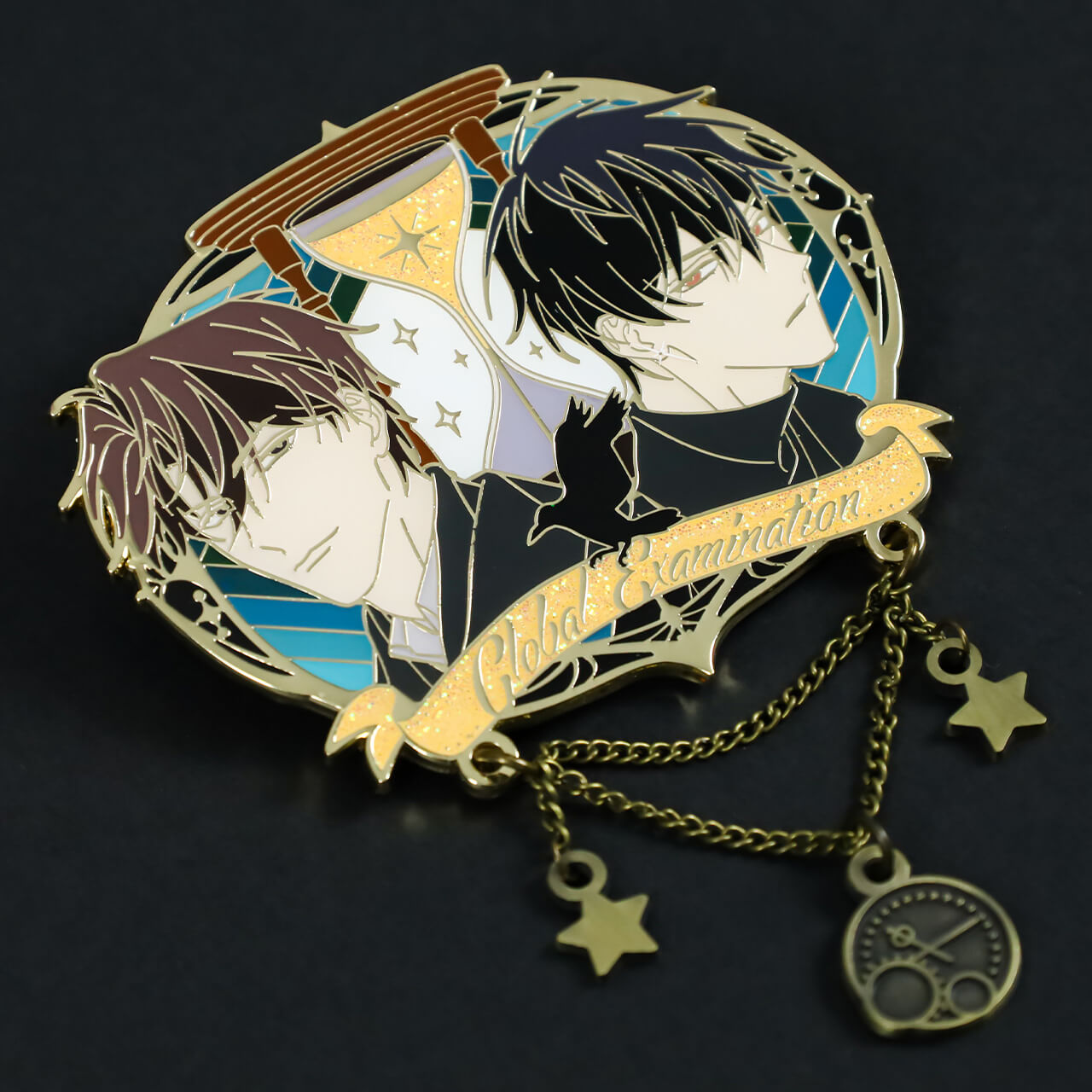 QQGK See You Again Metal Badge