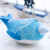 【2pcs 5% off】Genshin Tartaglia’s Whale Monoceros Caeli Plushie Keychain