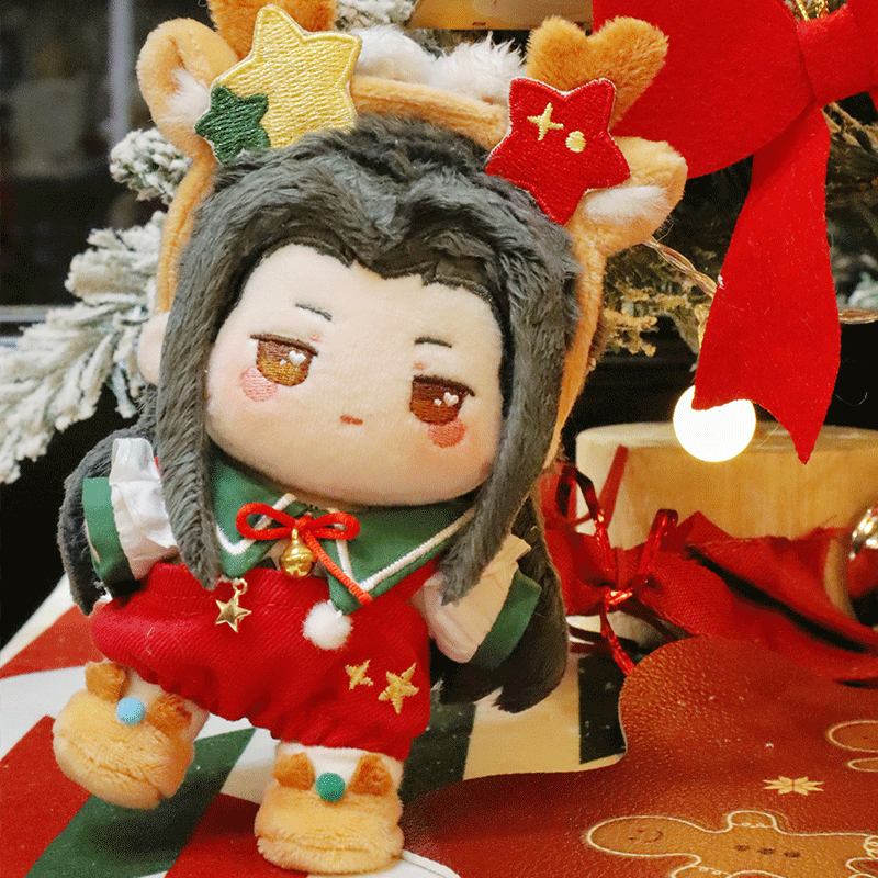 MDZS KAZE 10cm Christmas Traditional Plushie Doll Clothes Set MDZS KAZE 10cm Christmas Traditional Plushie Doll Clothes Set
