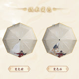 TGCF XYS LDYM Color-changing Automatic Umbrella
