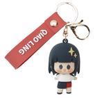 Link Click Minidoll Rubber Keychain Pendant