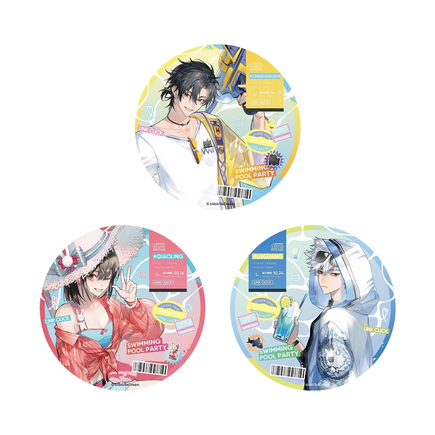 Merch Link Link Click Muling YCPD Series Merch – CQL Derivs