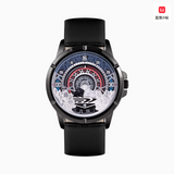 MDZS XYS Wheel Dial Reading Quartz Watch