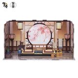 Qing Cang Figurine Assembled Display Case
