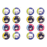 Link Click Lenticular 3D Badge Set (8pcs)